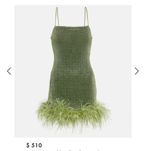 Lumiere Plumage minidress- OSÉREE